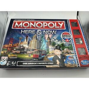 Monopoly Here‎ & Now Board Game Made in USA America Has Voted BuzzFeed